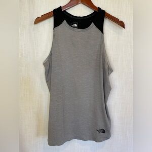 The North Face•Striped‎ Workout Tank Top•Athletic Sporty Active Light•Sz Large